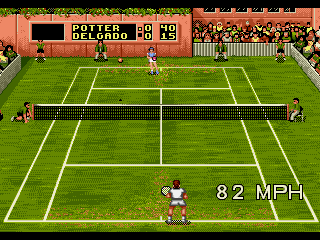 Sampras Tennis 96 (J-Cart) Screenthot 2